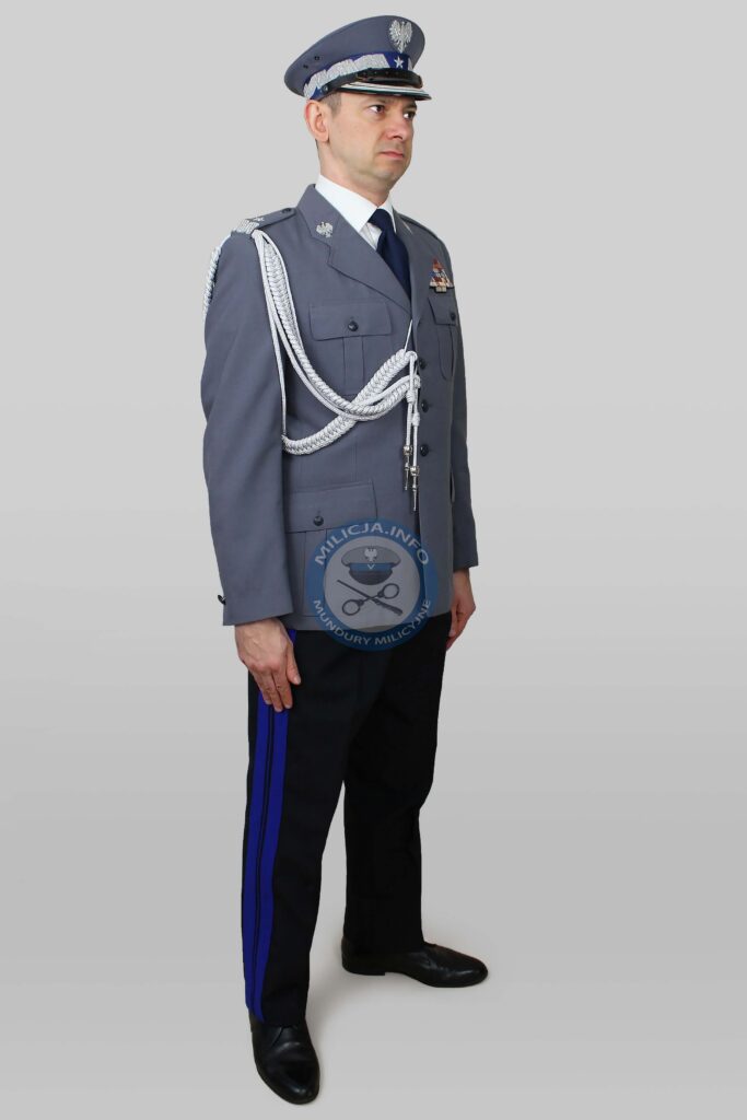 Generał brygady MO – spodnie z lampasami – ok. 1970–1990.