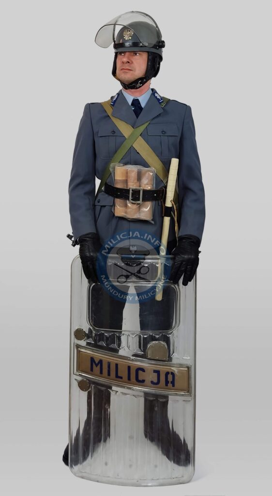 ZOMO – manifestacja 3 maja 1982, Warszawa.