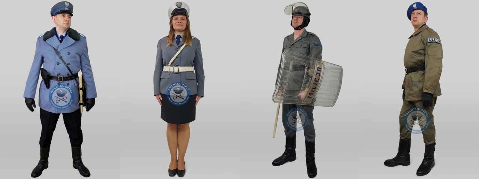 Mundury milicyjne w Piastowie pod WarszawÄ…